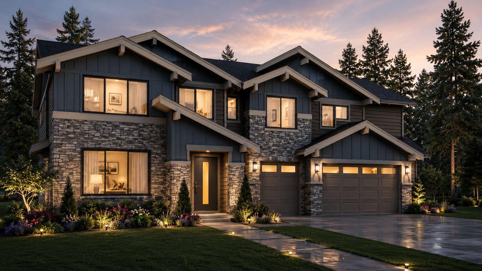 Two Story Home Plans 2500-2999 Total Sq Ft