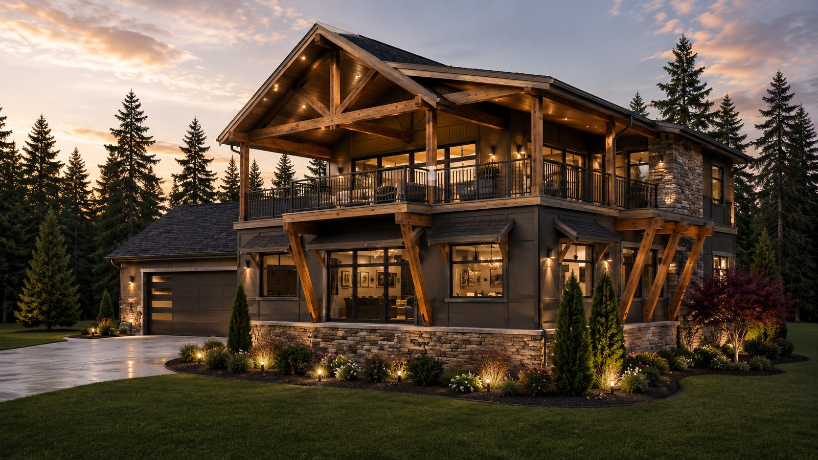 Two Story Home Plans 3000- 3499 Total Sq Ft